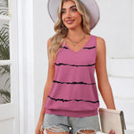 Zeagoo Womens Summer Tank Tops V Neck Sleeveless Tops