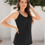 Nadorine Tank Top Damen Sommer Neckholder Oberteile (DE Only)