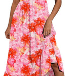 Nadorine Maxi Dress with Pockets Spaghetti Strap Sundress
