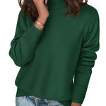 Nadorine Classic Chunky Turtleneck Pullover Sweater (US Only)