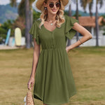 Nadorine Summer Dress Women's Short Sleeve Dresses (DE Only)