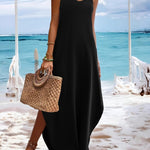 Zeagoo Women's Summer Maxi Dress Casual Sleeveless Sundress