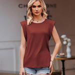 Nadorine Women's Shirt Casual T-Shirt Summer Top (DE Only)