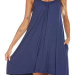 Spaghetti Strap Flowy Pleated Mini Dress - Nadorine (Us Only)