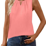 Nadorine Tank Tops Loose Fit Basic Shirts
