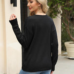 Nadorine Women's Knitted Jumper Elegant Pullover (DE Only)