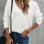 Nadorine Women's Knitted Jumper Elegant Pullover (DE Only)