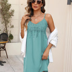 Nadorine Women's Boho Summer Dress Bohemian Mini Dress (DE Only)
