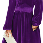 Nadorine Women's Elegant Velvet Dress Winter Dress (DE Only)