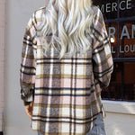 Nadorine Women's Checked Shirt-Jacket