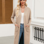 Nadorine Women's Long Cardigans Sweater Lightweight Duster Coat
