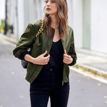 Nadorine Bomber Jacket Women's Short Blouson Jacket (DE Only)