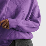 Angela��� Turtleneck Knit Sweater
