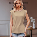 Nadorine Women's Shirt Casual T-Shirt Summer Top (DE Only)