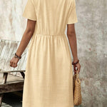 Nadorine Summer Dress Women's Linen Dresses (DE Only)