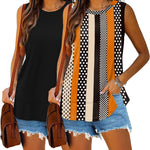 Nadorine 2 Pack Tank Tops Sleeveless Basic Shirts