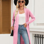 Nadorine Women's Long Cardigans Sweater Lightweight Duster Coat