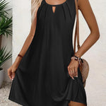 Nadorine Casual Boho Sleeveless Sundresses with Pockets
