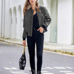 Nadorine Bomber Jacket Women's Short Blouson Jacket (DE Only)