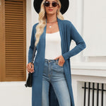 Nadorine Women's Long Cardigans Sweater Lightweight Duster Coat