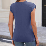 Zeagoo Womens 3 Pack Crewneck Cap Sleeve Tank Tops