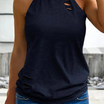 Halter Neck Tank Tops - Nadorine (Us Only)