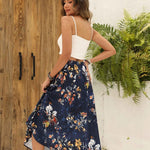 Nadorine Skirt Long Elegant Skirts High Waist Maxi Skirt (DE Only)