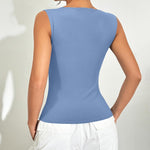 Nadorine Going Out Tops Slim Fit Sleeveless Crop Tank Tops