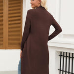 Nadorine Women's Long Cardigans Sweater Lightweight Duster Coat