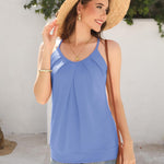 Nadorine Tank Top Damen Sommer Neckholder Oberteile (DE Only)