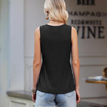Zeagoo Women's Tank Top Sleeveless Tops V-Neck Blouse (DE Only)