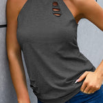 Halter Neck Tank Tops - Nadorine (Us Only)