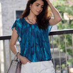Nadorine Women's Blouse Batwing Blouse Shirts (DE Only)