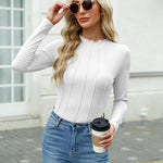 Zeagoo Womens Long Sleeve T Shirts Casual Mock Neck Tops