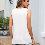 Zeagoo Women's Tank Tops High Neck Loose Fit Summer Top