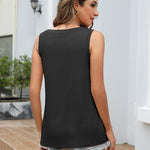 Zeagoo Women's Tank Tops High Neck Loose Fit Summer Top