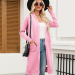 Nadorine Women's Long Cardigans Sweater Lightweight Duster Coat