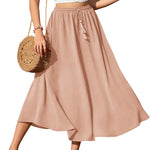Nadorine Skirt Long Elegant Skirts High Waist Maxi Skirt (DE Only)