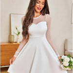 Nadorine Women's Elegant Lace A Line Party Dress (DE Only)