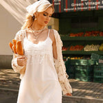 Nadorine Women's Boho Summer Dress Bohemian Mini Dress (DE Only)