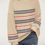 Nadorine Women Oversize Sweatshirts Pullover Tops