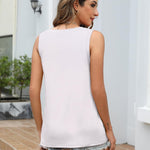 Zeagoo Women's Tank Tops High Neck Loose Fit Summer Top