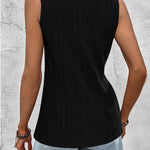 Nadorine Sleeveless Summer Casual Basic Shirts