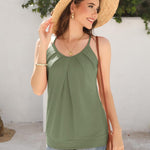 Nadorine Tank Top Damen Sommer Neckholder Oberteile (DE Only)