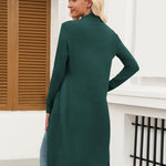 Nadorine Women's Long Cardigans Sweater Lightweight Duster Coat