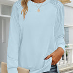 Zeagoo Womens Crewneck Sweatshirt Long Sleeve Tunic Tops