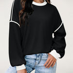 Nadorine Women Oversize Sweatshirts Pullover Tops