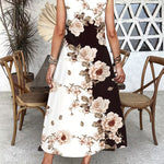 Ruby Wilson | Casual Floral Print Pocket Dress For Women