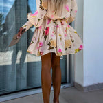 Sunset And Dreams Floral Mini Dress