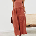 Overalls Off Shoulder Jumpsuit